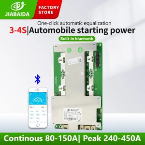 JBD 3S 4S 12V 60A 100A 120A 150A 배터리 보호 보드 내장 BT LFP NMC 스마트 BMS(UART 가열 시리즈 연결 포함)