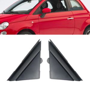 FIAT 500 2012-2019 플래그 프론트 윈도우 A 필러 삼각형 1SH17KX7AA 1SH16KX7AA 미러 삼각형 플레이트 용 몰딩 도어 커버