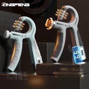 5-60kg 조정 가능한 핸드 그립 강화제 핸드 그립 트레이너, 카운터 손목 팔뚝 및 근육 건물을 위한 손 운동기