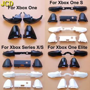 JCD RB LB 범퍼 미들 바 홀더 LT RT Xbox One 시리즈 S X 슬림 엘리트 컨트롤러 용 숄더 트리거 버튼 모드 키트