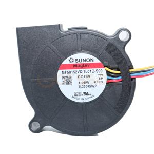 Sunon MF50152VX-1L01C-Q99 MF50152VX-1L01C-s99 24VDC 1.95W PWM 냉각 팬용 24v 5015 송풍기 팬 3D 프린터