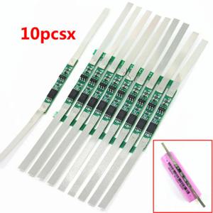 3.7V 18650 리튬 이온 리튬 배터리 용 10Pcs 보호 보드 (솔더 포함) JB 28*3mm 보호 보드 교체