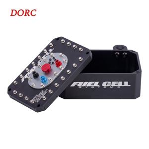 CNC 알루미늄 연료 탱크 셀 박스, ESC 리시버 박스, 1/10 체중계 RC 크롤러 자동차 TRX4 SCX10 PRO VS4-10 RR10 Capra LCG 시뮬레이션