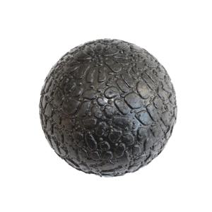 1pcs 10cm 고밀도 EPP 마사지 공 경량 블랙 피트니스 훈련 라크로스 공 바디 요가 스포츠 운동 블랙 하드 빅