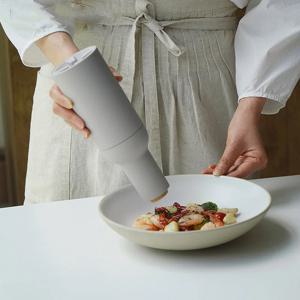 전기 소금과 후추 분쇄기 배터리 자동 스파이스 밀 커민 분쇄기 분쇄기 조미료 요리를위한 주방 가제트