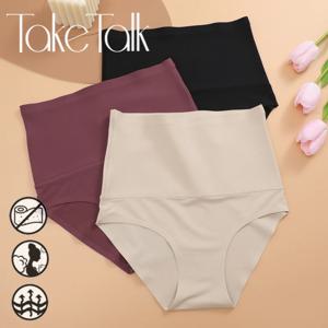 원활한 Shaperwear 여성 고층 팬티 섹시한 실크 울트라 통기성 속옷 슬리밍 리프팅 엉덩이 코르셋 바지 탄성