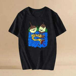 Rock Chewing Princess 캐주얼 여성 재미 있은 티셔츠 소녀 하라주쿠 90S 티셔츠 남성 Goth Marceline 선물 패션