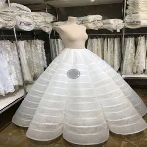 볼 가운 페티코트 크리놀린 슬립 언더스커트, 웨딩 원피스 재고