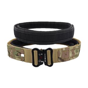 고품질 전술 2 인치 전투 벨트 퀵 릴리스 금속 버클 MOLLE 남성 벨트 Camo 3415