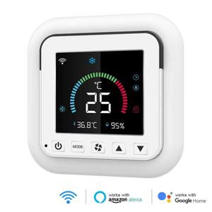 WiFi 에어컨 온도 조절기 USB 전원 IR 온도 습도 LCD 터치 스크린 Google 홈 Alexa용 적외선 컨트롤러