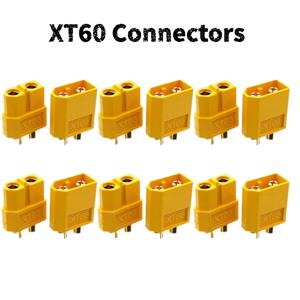 10/20PCS XT60 커넥터 XT60 남성 및 여성용 총알 커넥터 RC Lipo 배터리 원격 제어 자동차 항공기용 전원 플러그