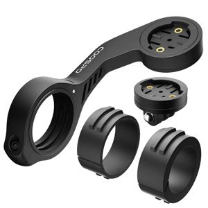 COOSPO 자전거 컴퓨터 아웃 프론트 마운트 MT5S 브래킷 도로 MTB 홀더 핸들 바 어댑터 Garmin Gopro 25.4mm/31.8mm와 호환 가능