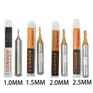 1.5-2.5mm 1.0mm 프로브 1.5mm 2.0mm 2.5mm Xhorse CONDOR XC-MINI Dolphin XP005 XP007 키 절단기 용 밀링 커터
