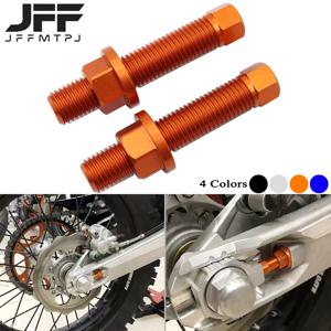 오토바이 CNC 체인 레귤레이터 나사 및 너트, KTM XC XCF XCW SX SXF EXC EXCF TPi 6D 125 150 200 250 300-500 2007-2023, M10