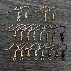 귀걸이 걸쇠 귀걸이 집게, 귀걸이 와이어, 쥬얼리 제작 용품 도매, 100 개, 20*17mm