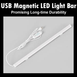 지도된 빛 관 읽기 램프 Usb 플러그 자기 지구 흡입 침대 옆 소형 밤 20cm/40cm/50cm Dimmable 3colors 학생 기숙사