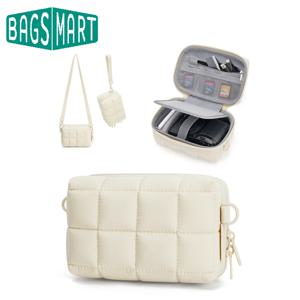 BAGSMART 소형 디지털 카메라 가방 Canon PowerShot Sony DSCW800 DSCW830 GoPro 용 경량 방수 사진 작가 가방