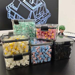 스위치 보관함 기계식 키보드용 키캡 보관 케이스 마그네틱 스위치 아웃에무 체리 TTC 게이트론 칼리히 박스