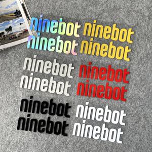 Ninebot 로고 반사 범용 오토바이 스티커 모토 바디 커버 스크래치 스티커 헬멧 데칼 액세서리 방수 데칼