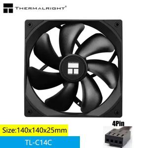 Thermalright TL-C14CW/14C-S 14cm 냉각 팬 5V 3PIN ARGB pc 게이머 속도 조정 쿨러 argb 조정 가능한 PC 케이스 팬 ventilador