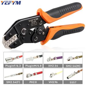 SN-68B 압착 플러그 JST ,TE,XH,SM,VH,PH,Molex 터미널 0.08-1.5mm²(28-16 AWG) 와이어 도구용 래칫 크림퍼 플라이어