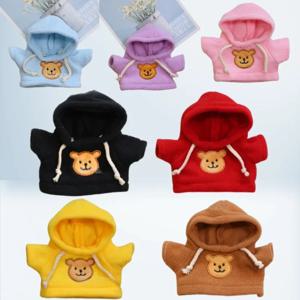 Labubu 인형 옷 후드 Labubu Idol V1 V2 인형 의류 액세서리 15/17cm 봉제 인형 유니버설