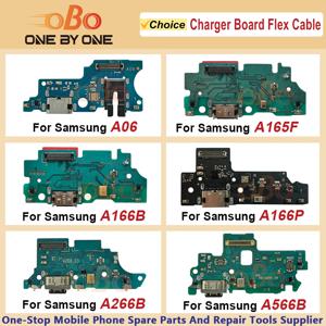 삼성 갤럭시 A06 A16 4G A26 A56 5G A165 A266 A566용 USB 충전 포트 독 커넥터 충전 보드 플렉스 케이블 수리 (1개)