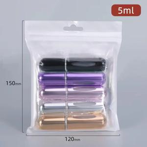 5Pcs 5ML 향수 리필 병 휴대용 미니 리필 형 스프레이 항아리 향기 펌프 빈 화장품 용기 Atomizer 여행 도구