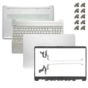 새로운 HP 15S-FQ 15S-FR 15S-EQ 15-EF 15-ER 15-DY TPN-Q222 Q230 LCD 뒷면 커버 베젤 손목 받침대 바닥 케이스 L63603-001 L63590-001