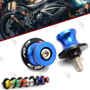 새로운 오토바이 CNC 스윙암 스풀 슬라이더 리어 스윙암 커버 스탠드 나사 패독 야마하 YZF R3 YZF-R3 YZFR3 2015-2021년식 호환