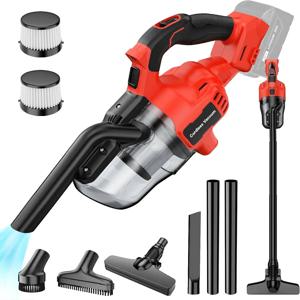 밀워키 18V 배터리용 5 in 1 무선 핸디형 진공청소기, 하드 플로어 카펫 차량용 휴대용 전기 진공청소기