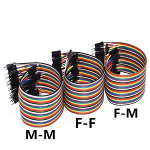 듀폰 라인 10cm/20cm/30cm 남-남+여-남+여-여 점퍼 와이어 듀폰 케이블 (아두이노 DIY 키트 YANXD용)