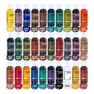 55ml/1.86oz 고농축 수성 - 보석 주조, 테라조, 시멘트 및 석고 분말용 30가지 색상 - 생생한 색상