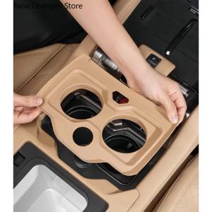 BYD Denza B8 자동차 중앙 제어 워터 컵 실리콘 패드에 적합 자동 중앙 제어 워터 컵 홀더 미끄럼 방지 보호 패드