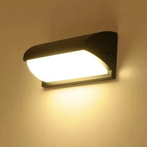 현대식 야외 LED 벽등 방수 110V 220V 외부 벽등 현관 차고 정원 뜰 빌라 실내 벽등