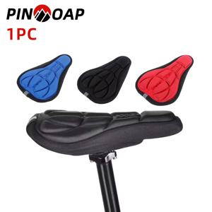 PINMOAP 1PC 산악 자전거 시트 커버 두꺼운 편안한 폼 쿠션 3D 통기성 실리카 젤 라이딩 액세서리