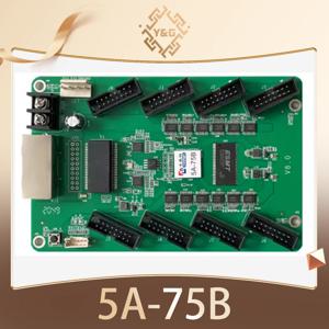 컬러라이트 5A-75B 수신 카드 비디오 월 컨트롤러 실내외 LED 디스플레이 화면 RGB 매트릭스 HBU75 풀 컬러 모듈