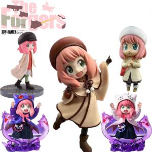 2026년 신작 애니메이션 스파이 X 패밀리 CODE:White 14cm 피규어 PVC 아냐 겨울옷 탐정 이미지 데스크탑 장식 귀여운 어린이 선물