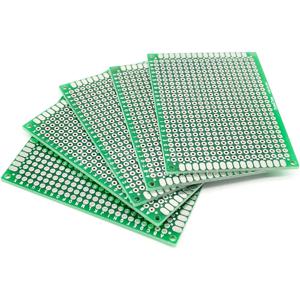 5/10PCS 5X7CM PCB 프로토타입 보드, DIY 솔더 브레드보드용 양면 PCB 프로토 보드, 5X7cm(1.97인치 X 2.76인치) 범용 인쇄