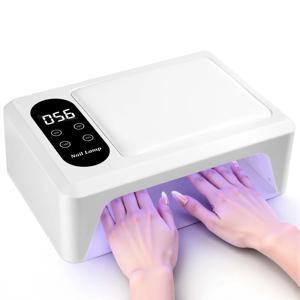 전문가용 96 LED 네일 램프 빠른 UV 젤 네일 폴리쉬 건조기 4가지 타이머 센서 램프 포함 매니큐어 살롱 도구