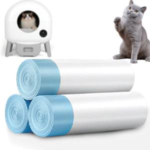 64*40CM 토네피 자동 고양이 화장실용 애완동물 배변봉투, 고양이 쓰레기봉투, 셀프 클리닝 고양이 화장실 배변봉투