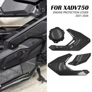엔진 보호 커버 사이드 패널 페어링 보호 커버 키트 XADV750 2021-2026 x-adv 750 2025 용 오토바이 액세서리