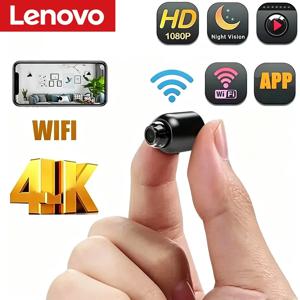 레노버 X5 미니 나이트 비전 4K 무선 감시 카메라 경량 휴대용 모션 감지 프리미엄 품질 신제품