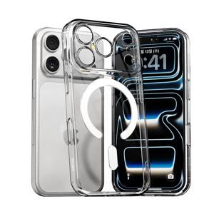 빅스킷 풀커버 맥세이프 마그네틱 네오디뮴 자석 변색 방지 투명 케이스 아이폰 18 17 e 16 15 14 iPhone 에어 air 프로 pro 프로맥스 promax