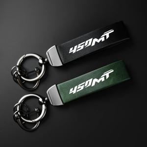 오토바이 고급 가죽 로프 키체인 키링 Cfmoto 450Mt 450 Mt Mt450 2022 2023 2024 2025