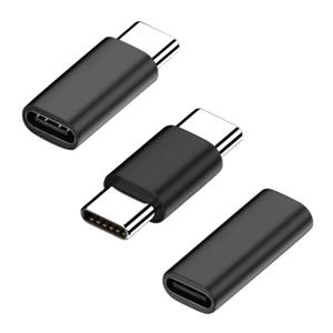 USB C 어댑터 변환기 남성-여성 연장 케이블 데이터 전송 전화 태블릿 충전 동글 USB C F to F 플러그 어댑터