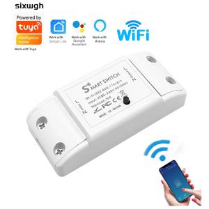 투야 WiFi 스마트 스위치 - 타이머 및 카운트다운 스위치 브래킷은 스마트 라이프 앱을 지원하며, 알렉사 및 구글 홈 음성 제어와 호환됩니다.
