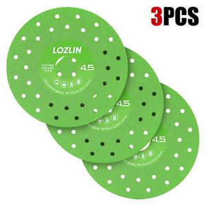 LOZLIN 브레이징 다이아몬드 톱날 115mm, 대리석, 세라믹, 유리, 석재, 플라스틱 등 다양한 재료 절단 및 연마에 사용 가능, 각도 연마기용