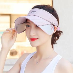 선 바이저 모자 여름 여성용 사이클링 차양 야외 보호 모자 여성 테니스 모자 골프 러닝 낚시 하이킹 조깅 모자