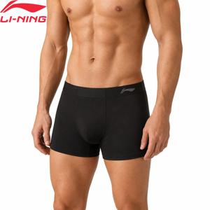 Li-Ning 남성용 GYM 속옷 LN 박테리아 방지 LN 쿨 70% 폴리아미드 6% 엘라스테인 남성용 팬티 LiNing 속옷 반바지 AUAW011